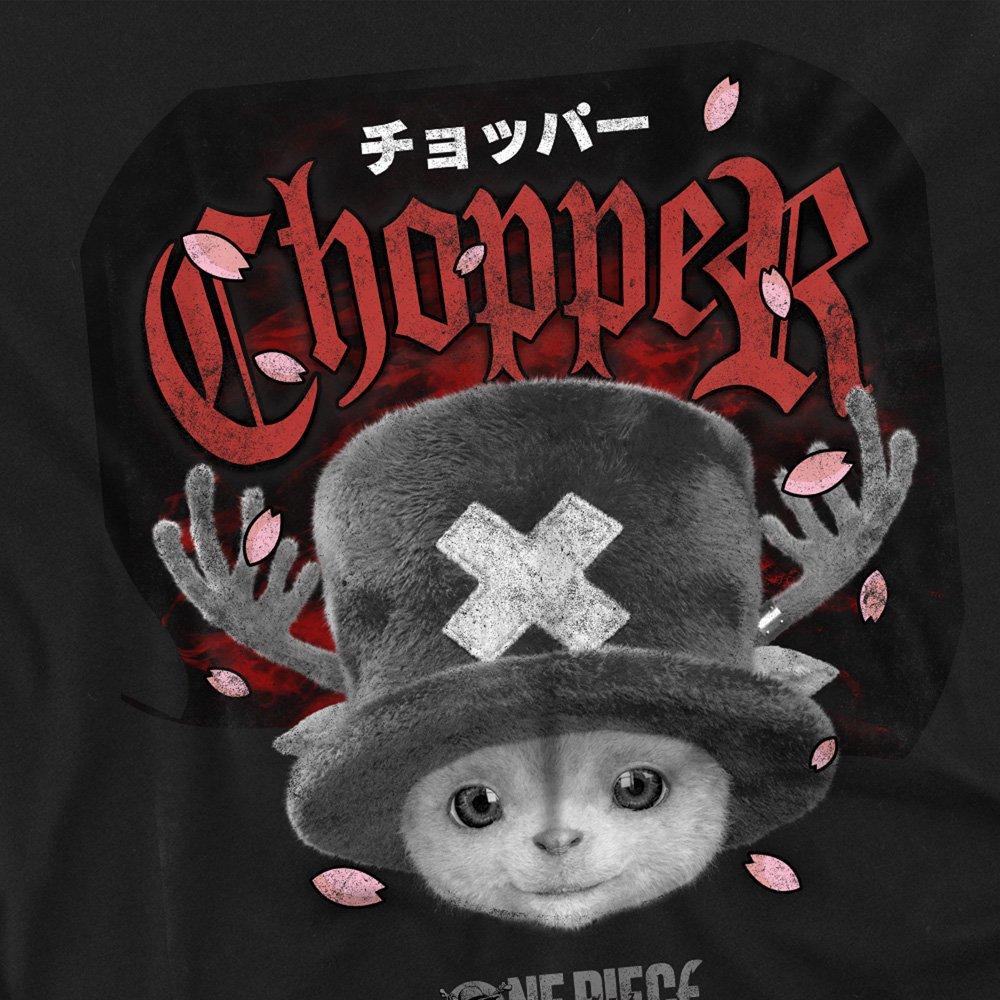 Black - One Piece - Chopper Heavy Metal Long Sleeve T-Shirt Black - 2