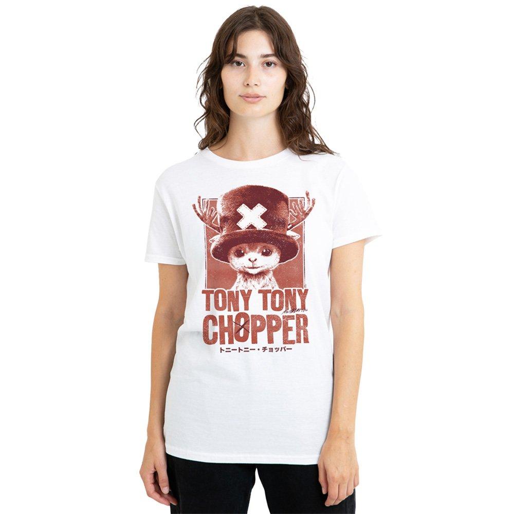 White - One Piece - Chopper Tonal Portrait T-Shirt White - 1