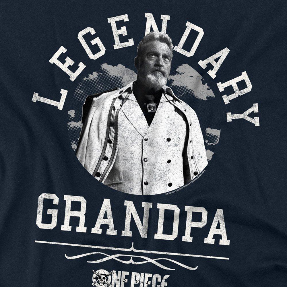 Navy - One Piece - One Piece Season One Legendary Grandpa Long Sleeve - 2