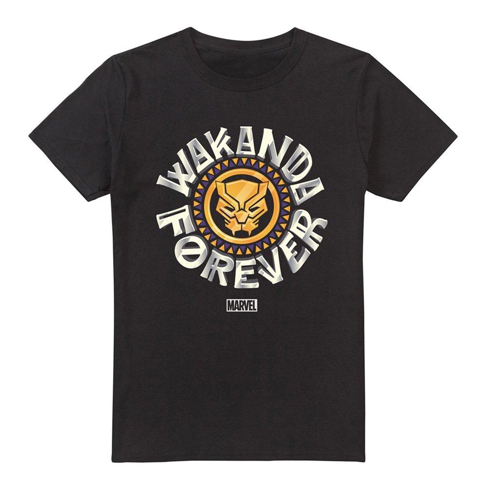 Black - Black Panther - Black Panther Wakanda Street Mens T-Shirt Black - 4