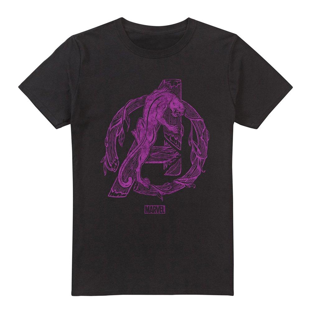 Black - Black Panther - Black Panther Avengers Panther Mens T-Shirt Black - 2