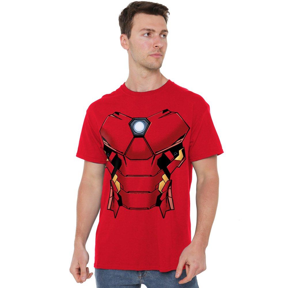 Iron Man Iron Man Costume Mens T-Shirt Red