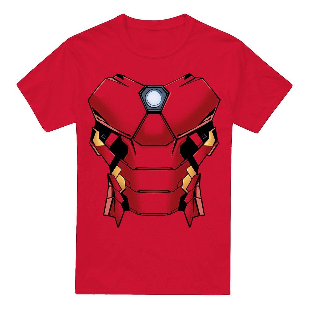 Red - Iron Man - Iron Man Costume Mens T-Shirt Red - 4