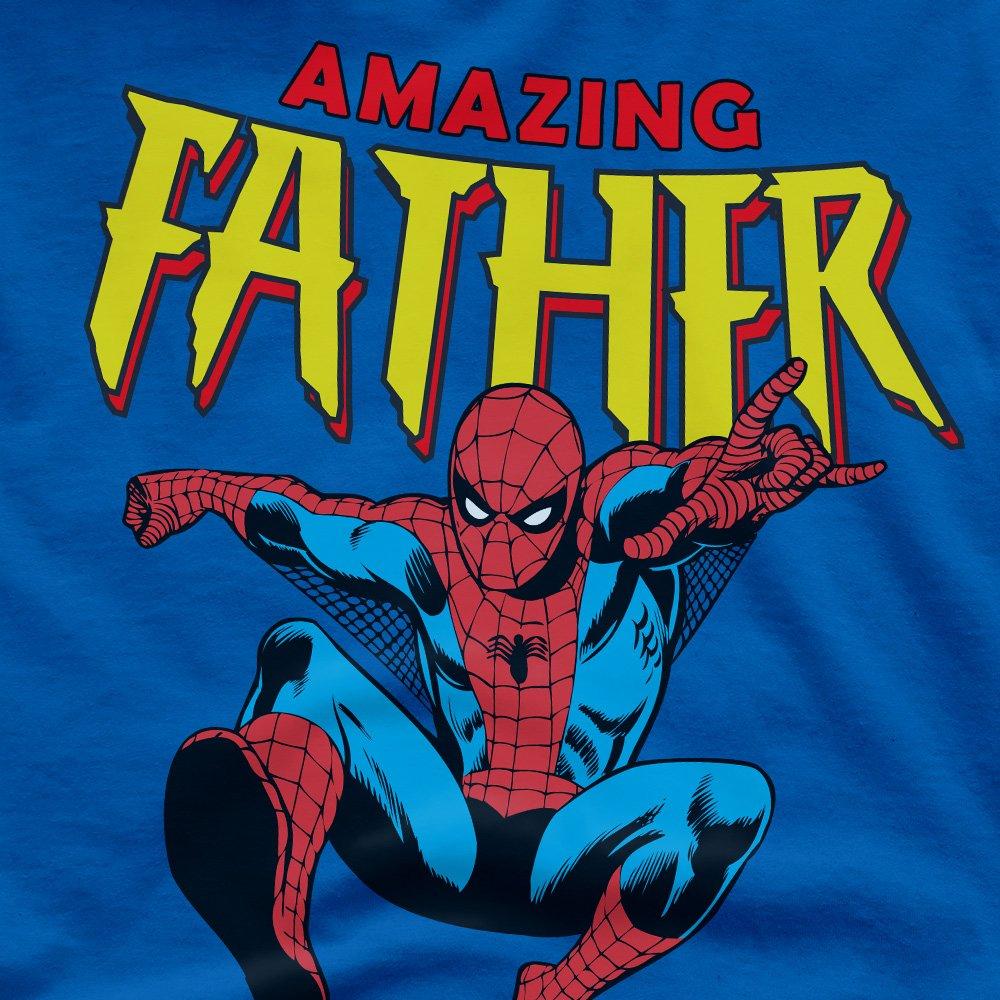 Royal - Spiderman - Spider Man FatherS Day Amazing Dad Mens T-Shirt R - 2