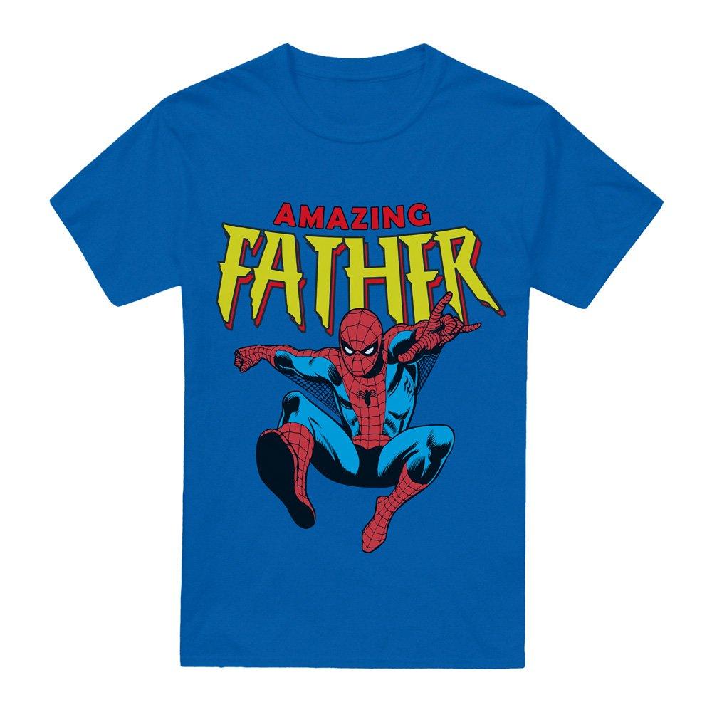 Royal - Spiderman - Spider Man FatherS Day Amazing Dad Mens T-Shirt R - 4