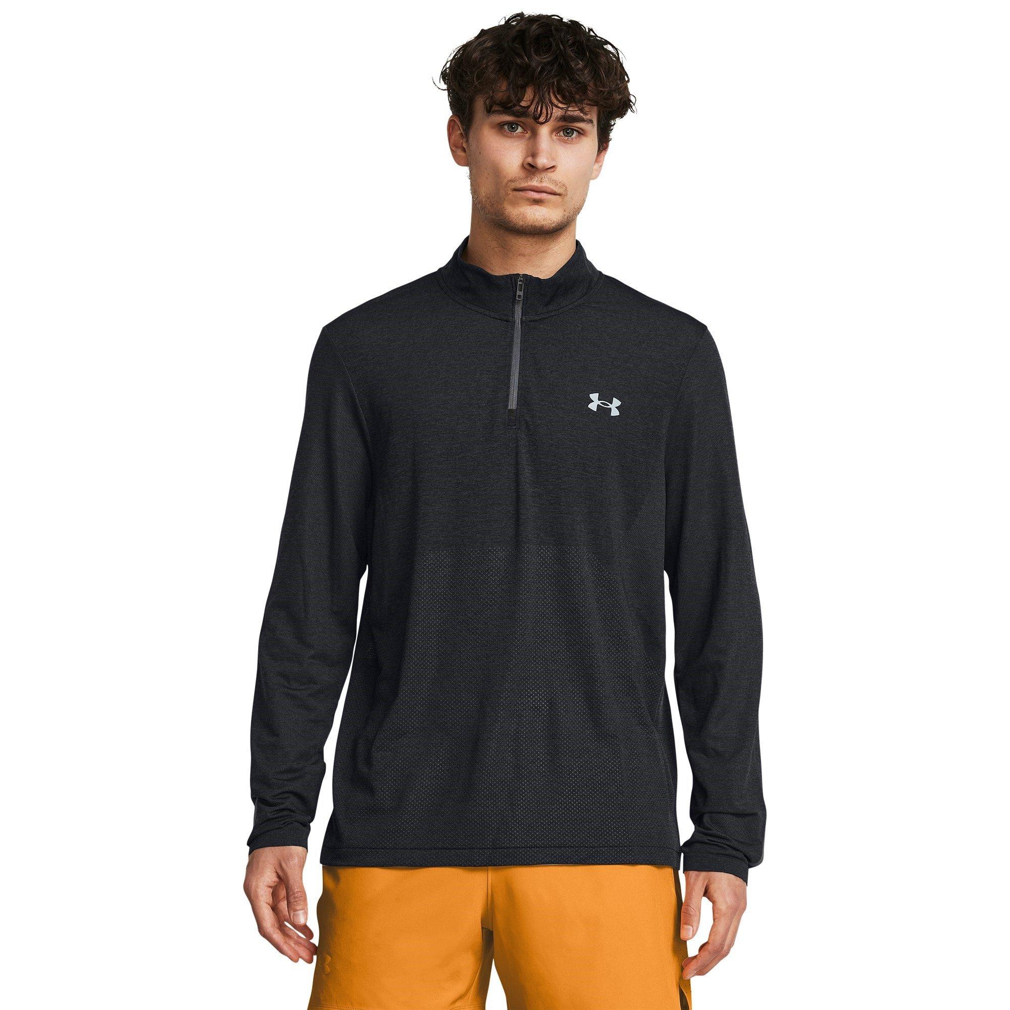 Gris - Under Armour - Seamless Stride ¼ Zip - 2