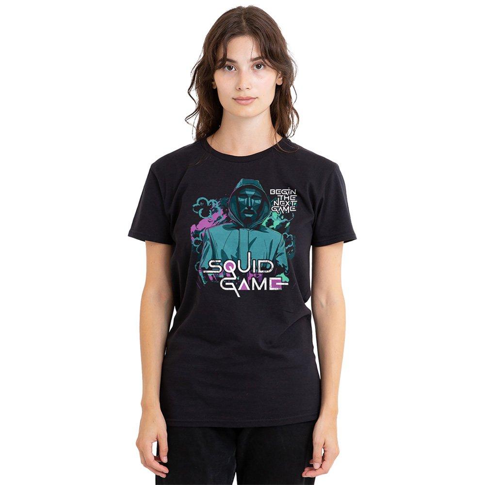 Black - Squid Game - Squid Game Front Man Begin the Next Game Ladies T - 1