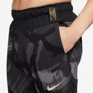 Noir/Gris - Nike - Dri-FIT Men's Camo Tapered Fitness Pants - 3