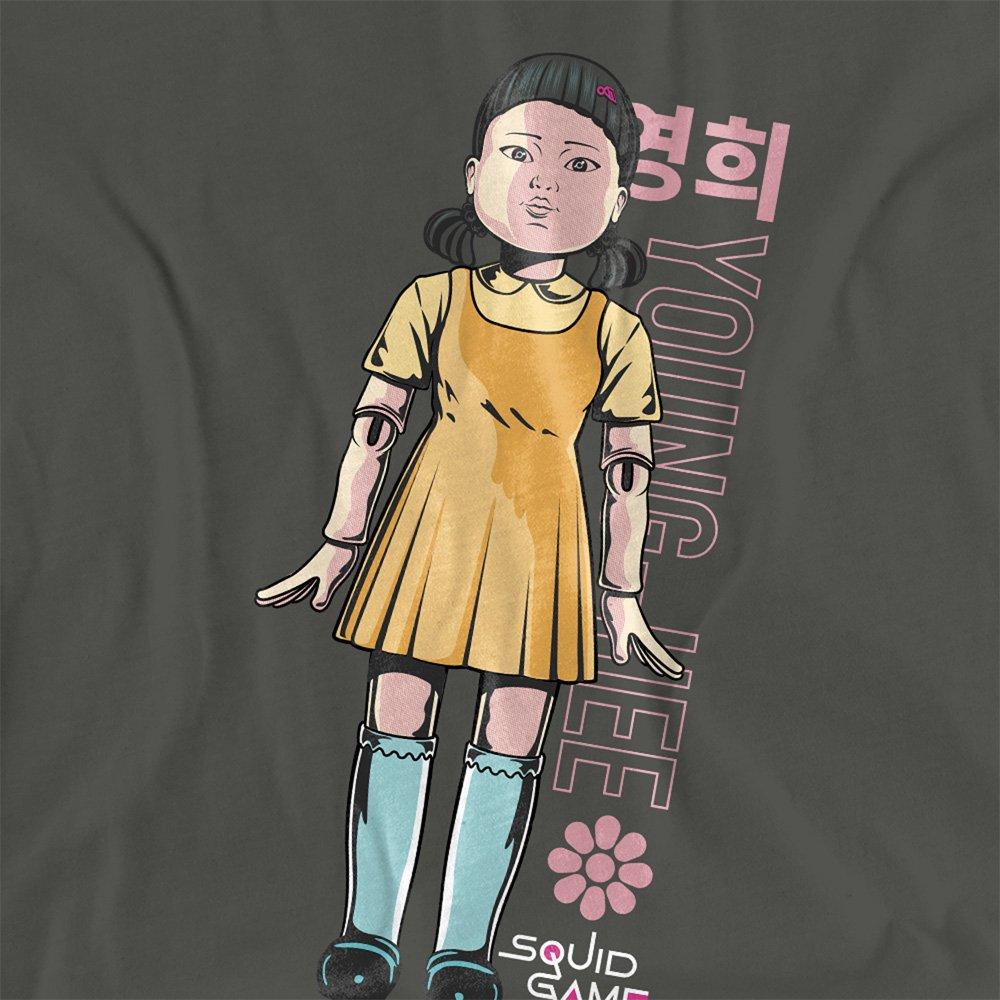 Grey - Squid Game - Squid Game Season One Young-Hee Games T-Shirt Cha - 2