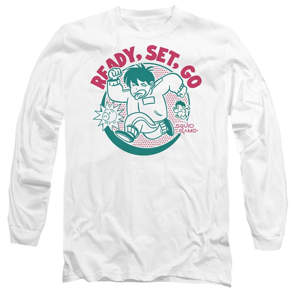 White - Squid Game - Squid Game - Season Three Ready Set Go Long Sleeve - 1