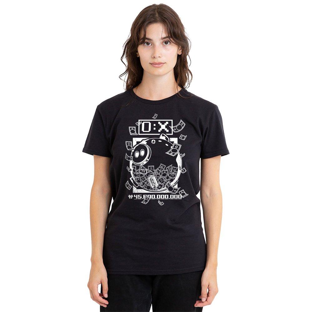 Squid Game Squid Game Piggy Bank Ladies T Shirt Black