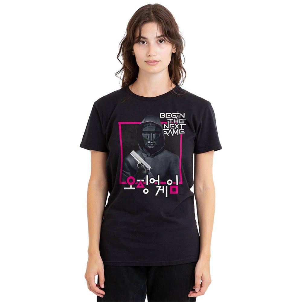 Squid Game Squid Game Front Man Korean Logo Ladies T Shirt B