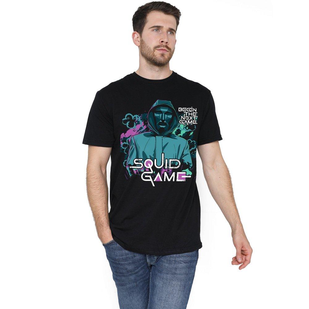 Black - Squid Game - SQUID GAME FRONT MAN BEGIN THE NEXT GAME T-Shirt B - 1