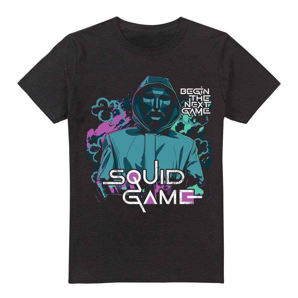 Black - Squid Game - SQUID GAME FRONT MAN BEGIN THE NEXT GAME T-Shirt B - 4
