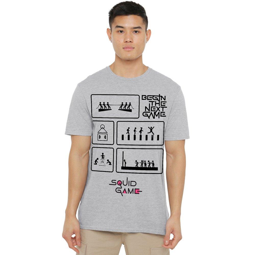Grey - Squid Game - SQUID GAME SQUID GAMES NEXT GAME T-Shirt - 1