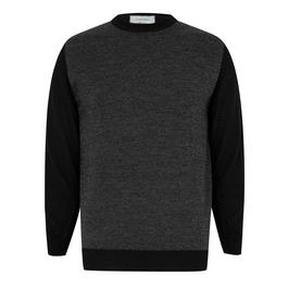 Canali Two Tone Knit Jumper