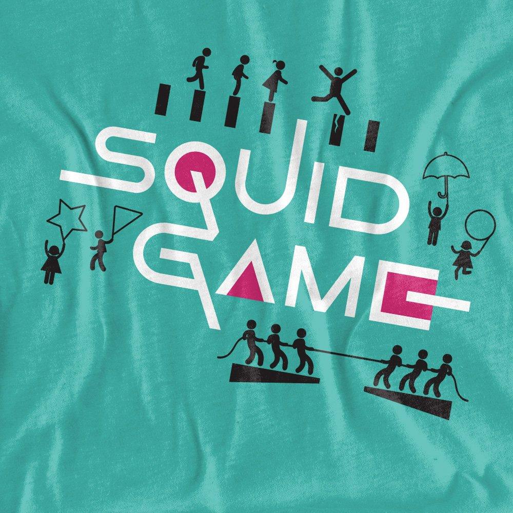 Jade - Squid Game - Squid Game Silhouette Games T-Shirt - 2