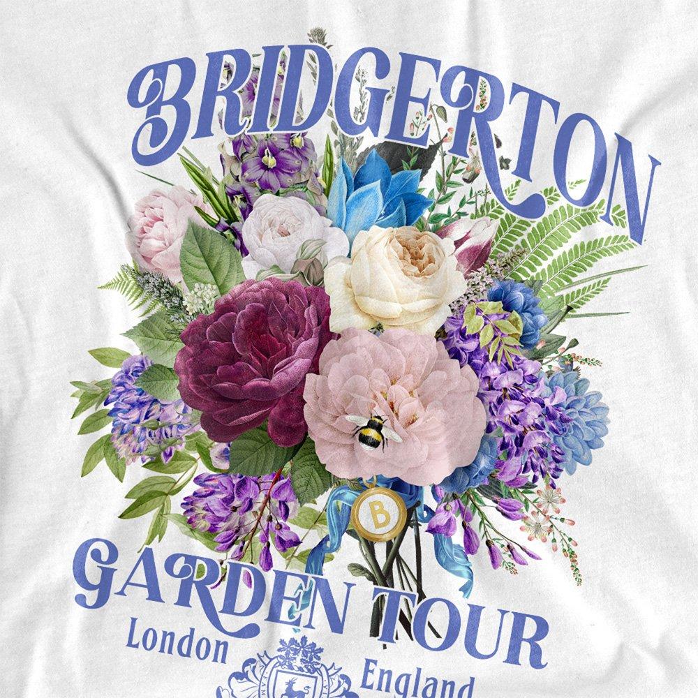 White - Bridgerton - Bridgerton - Bridgerton Garden Tour T-Shirt White - 2