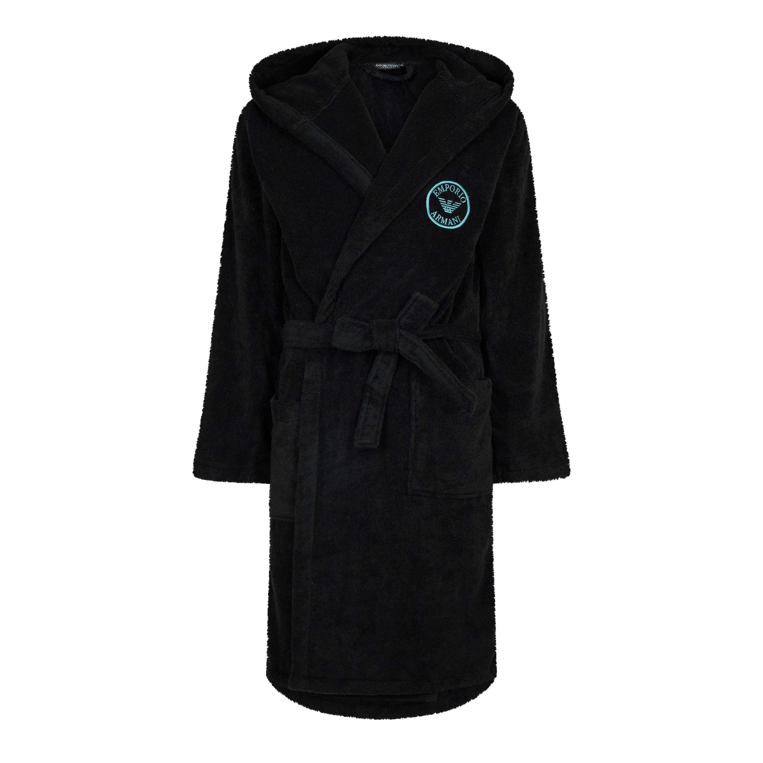 Negro00020 - Emporio Armani - MEN's WOVEN BATHROBE - 1