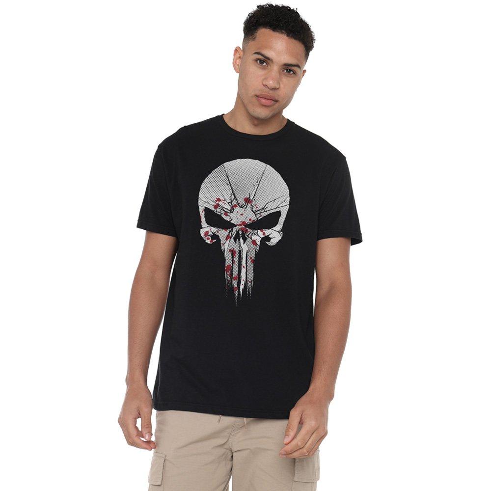 Black - Punisher - The Punisher Destroy Skull Mens T-Shirt Black - 1