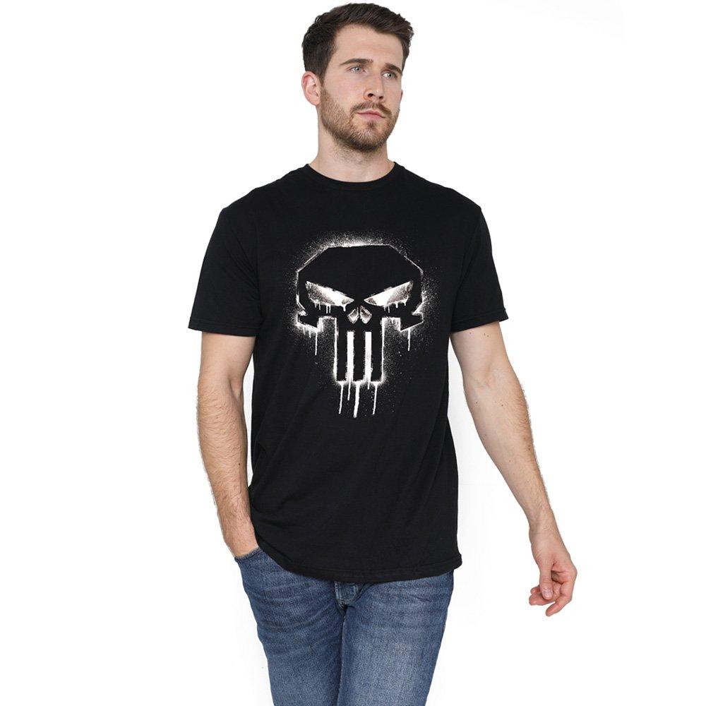 Black - Punisher - Punisher Spray Mens T-Shirt Black - 1