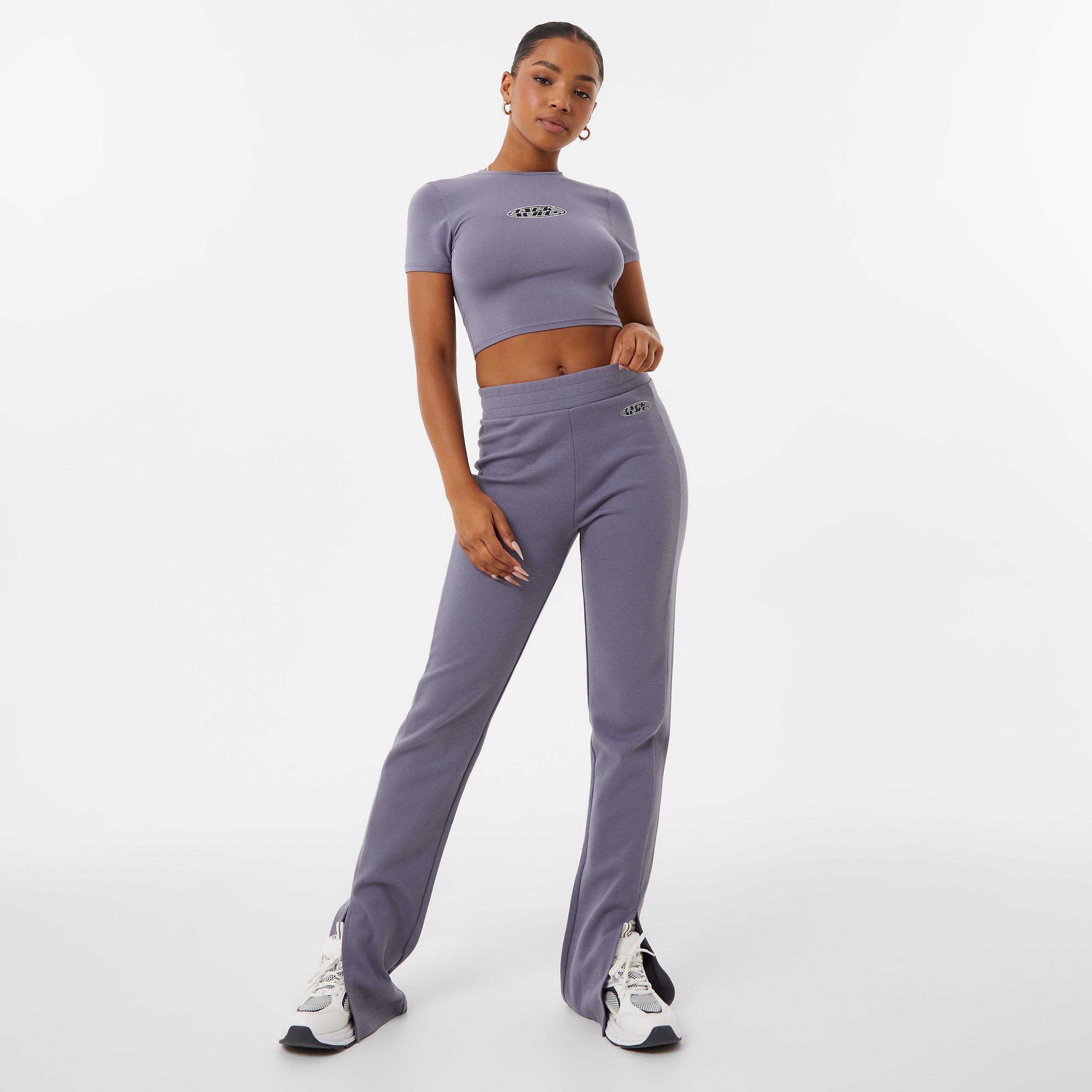 Folkstone siva - Jack Wills - Split Hem Pants - 4