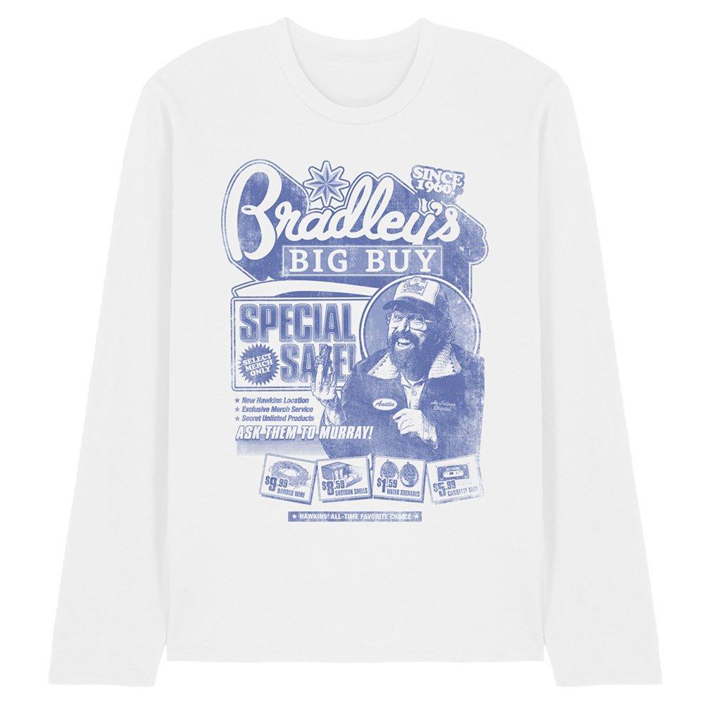 White - Stranger Things - Stranger Things BradleyS Big Buy Advert Long Slee - 1