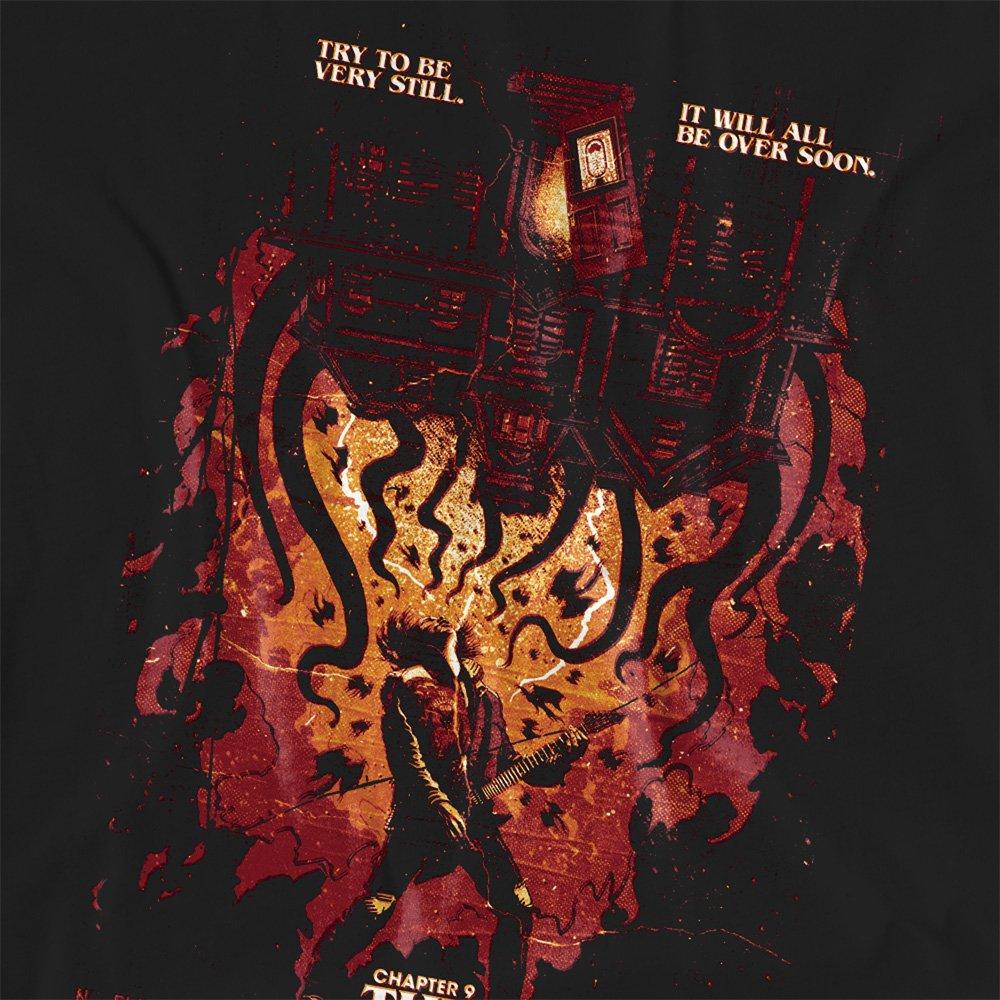 Black - Stranger Things - Stranger Things Eddie Munson Poster T-Shirt Black - 2