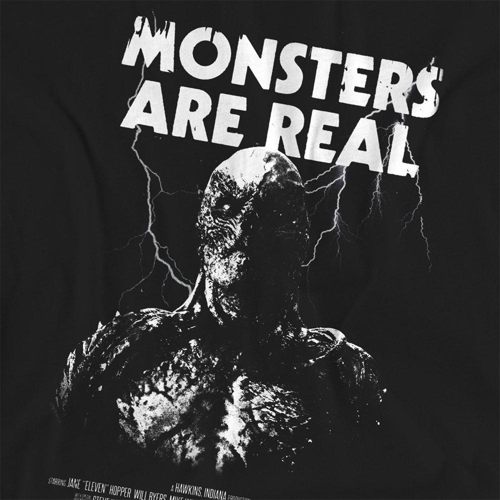 Black - Stranger Things - Stranger Things Vecna Monsters Are Real T-Shirt B - 2
