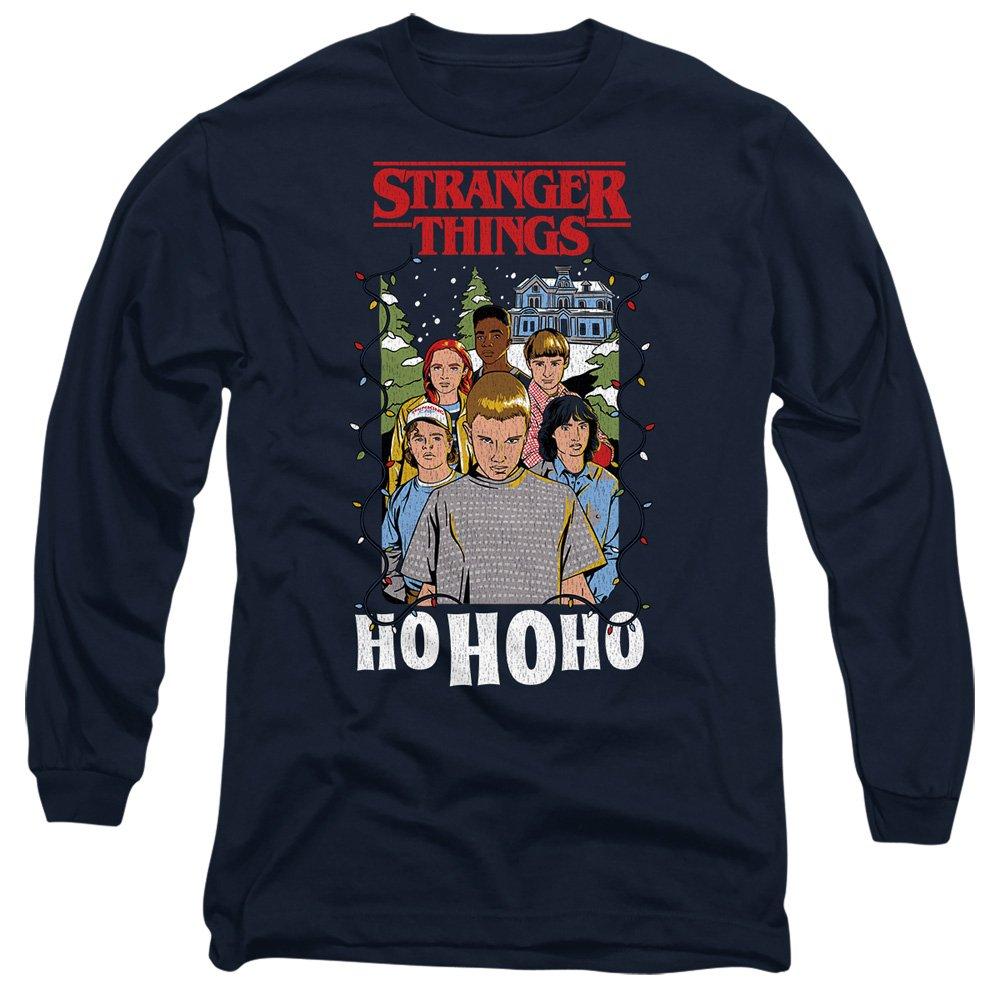 Stranger Things Stranger Things Group Ho Ho Ho Christmas Long Slee