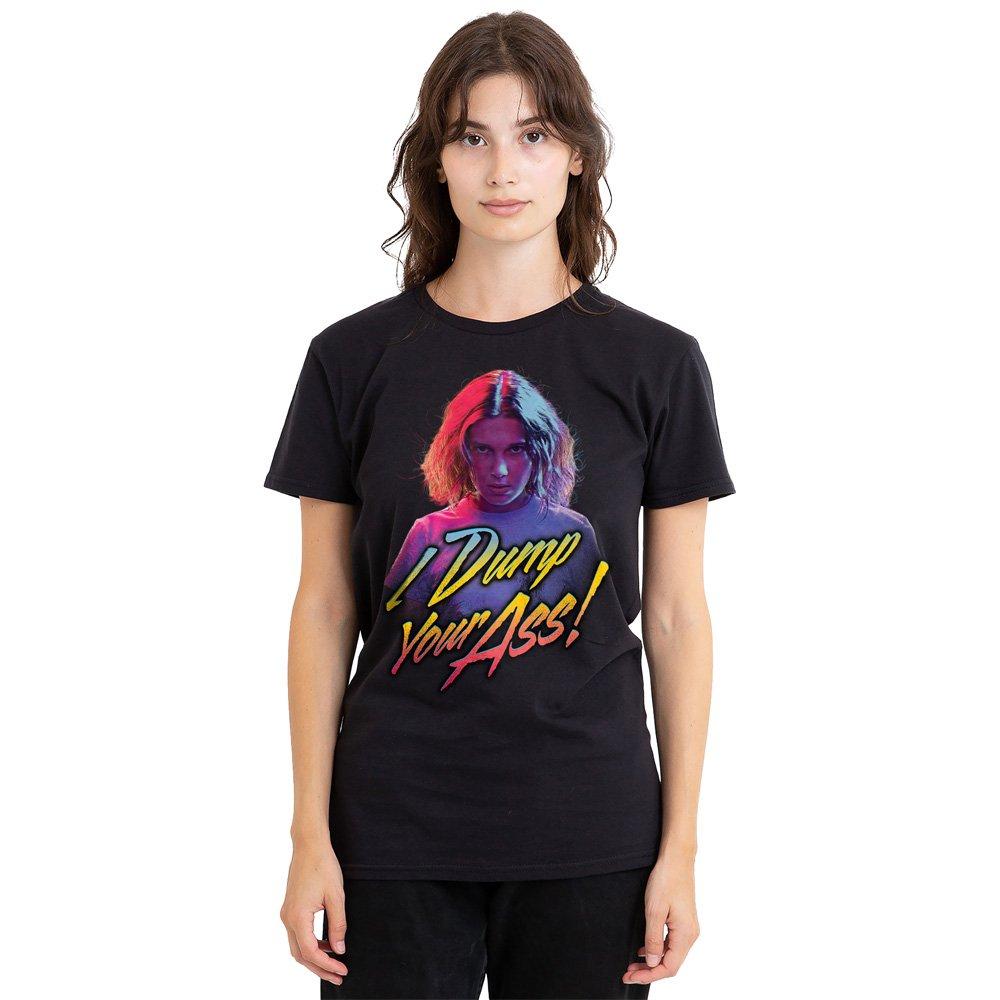 Black - Stranger Things - Stranger Things I Dump Your Ass! T-Shirt Black - 1