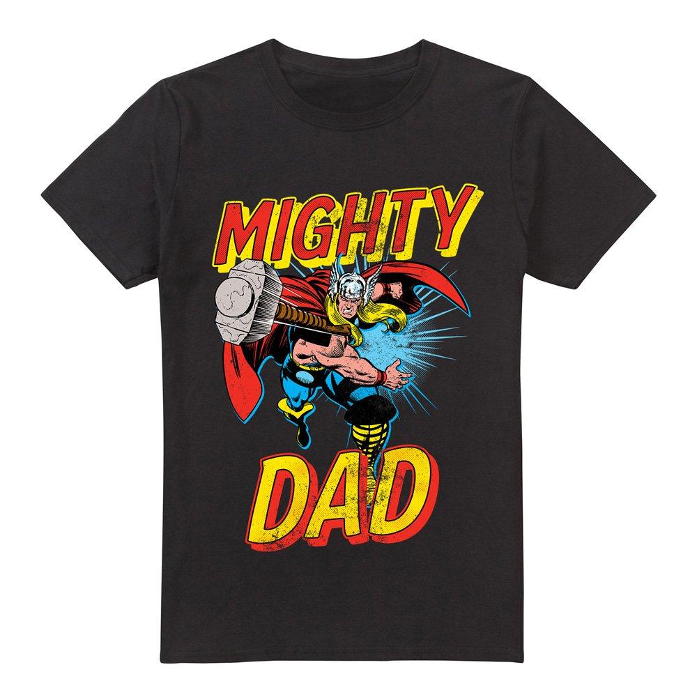 Black - Thor - Thor Mighty Dad Mens T-Shirt Black - 4