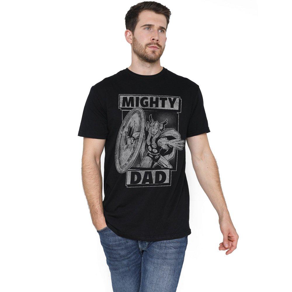 Thor Thor FatherS Day Mighty Dad Mens T-Shirt Black