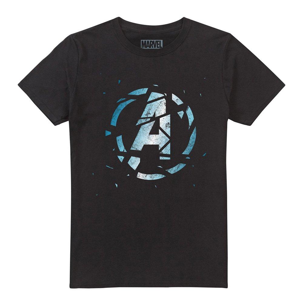 Black - Avengers - Avengers Shattered Cotton Mens T-Shirt Black - 4