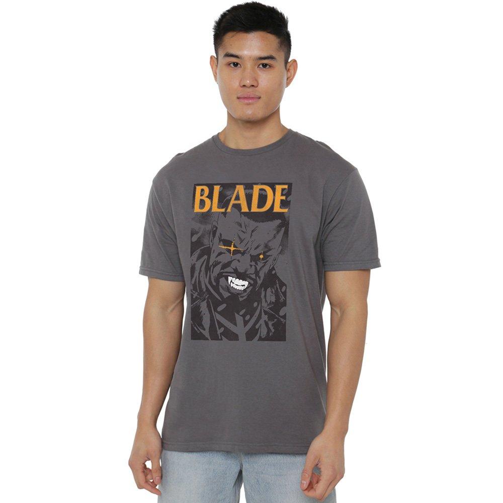 Charcoal - Other - Blade Stare Cotton Mens T-Shirt Charcoal - 1