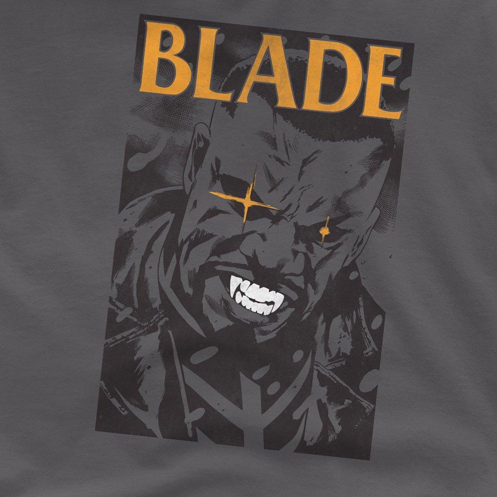 Charcoal - Other - Blade Stare Cotton Mens T-Shirt Charcoal - 2