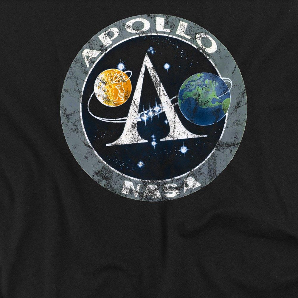 Black - NASA - NASA Apollo Cotton Mens T-Shirt Black - 2