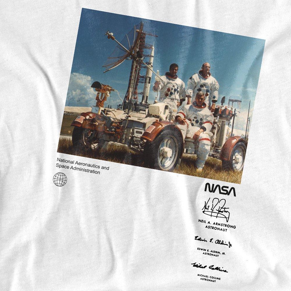 White - NASA - NASA Squad Mens Mens T-Shirt White - 2