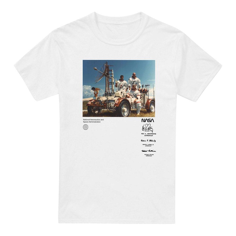 White - NASA - NASA Squad Mens Mens T-Shirt White - 4