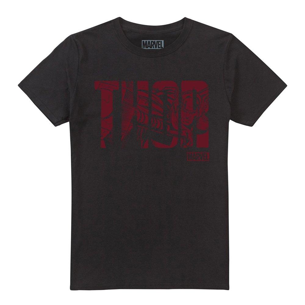 Black - Marvel Comics - Marvel Thor Text Unisex T-Shirt Black - 4