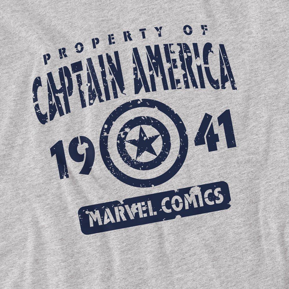 Grey - Marvel - Marvel Property Of Mens Mens T-Shirt Grey - 2