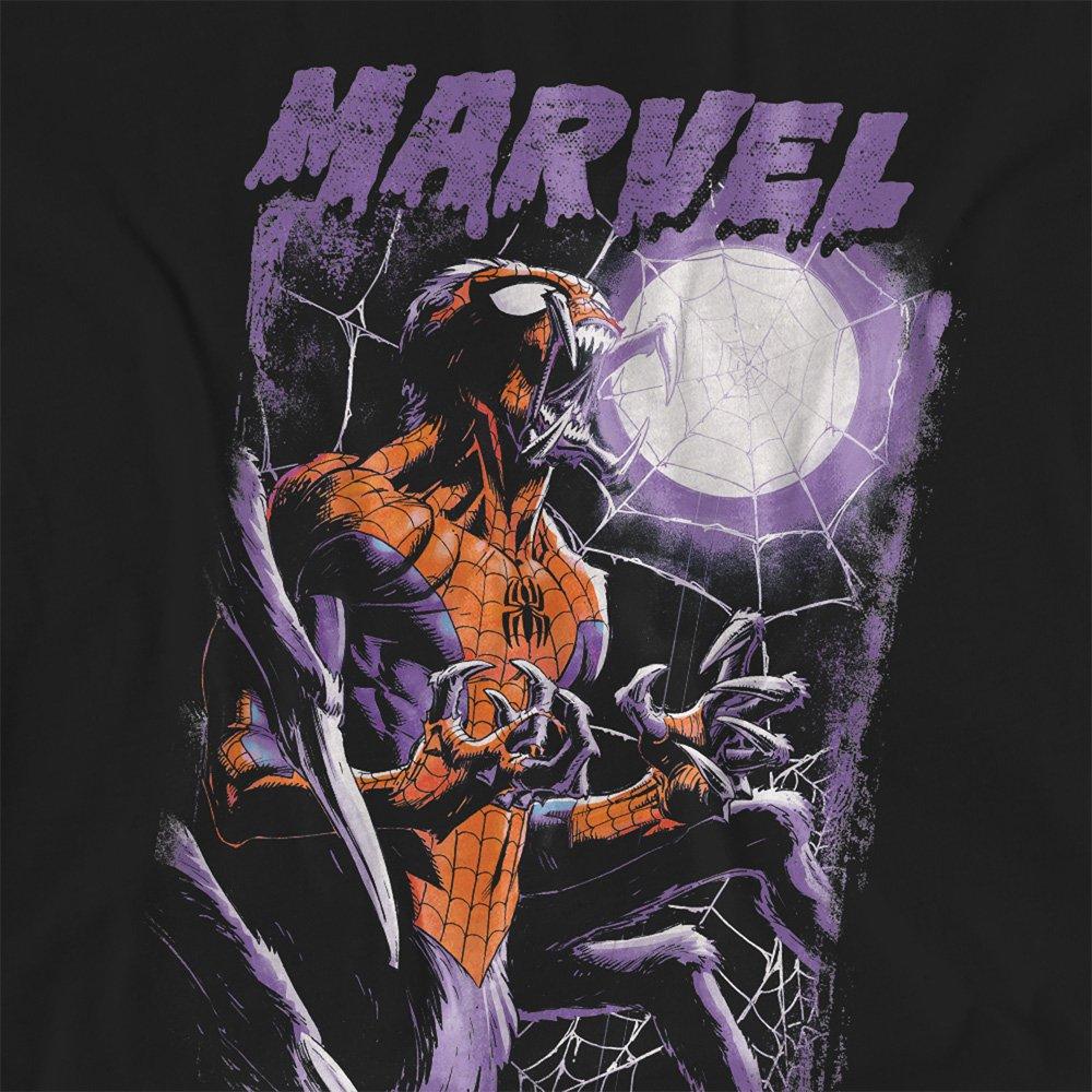 Black - Marvel - Halloween Manspider Roars T-Shirt Black - 2
