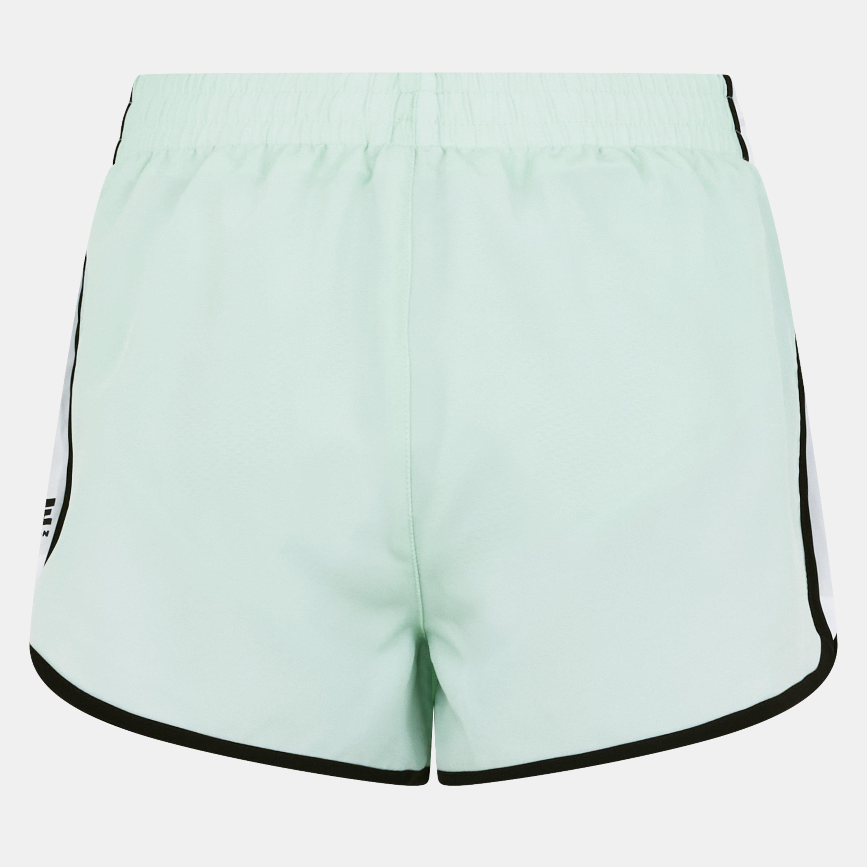 Mint Op White - PE Nation - Women's Performance Gym Shorts - 2