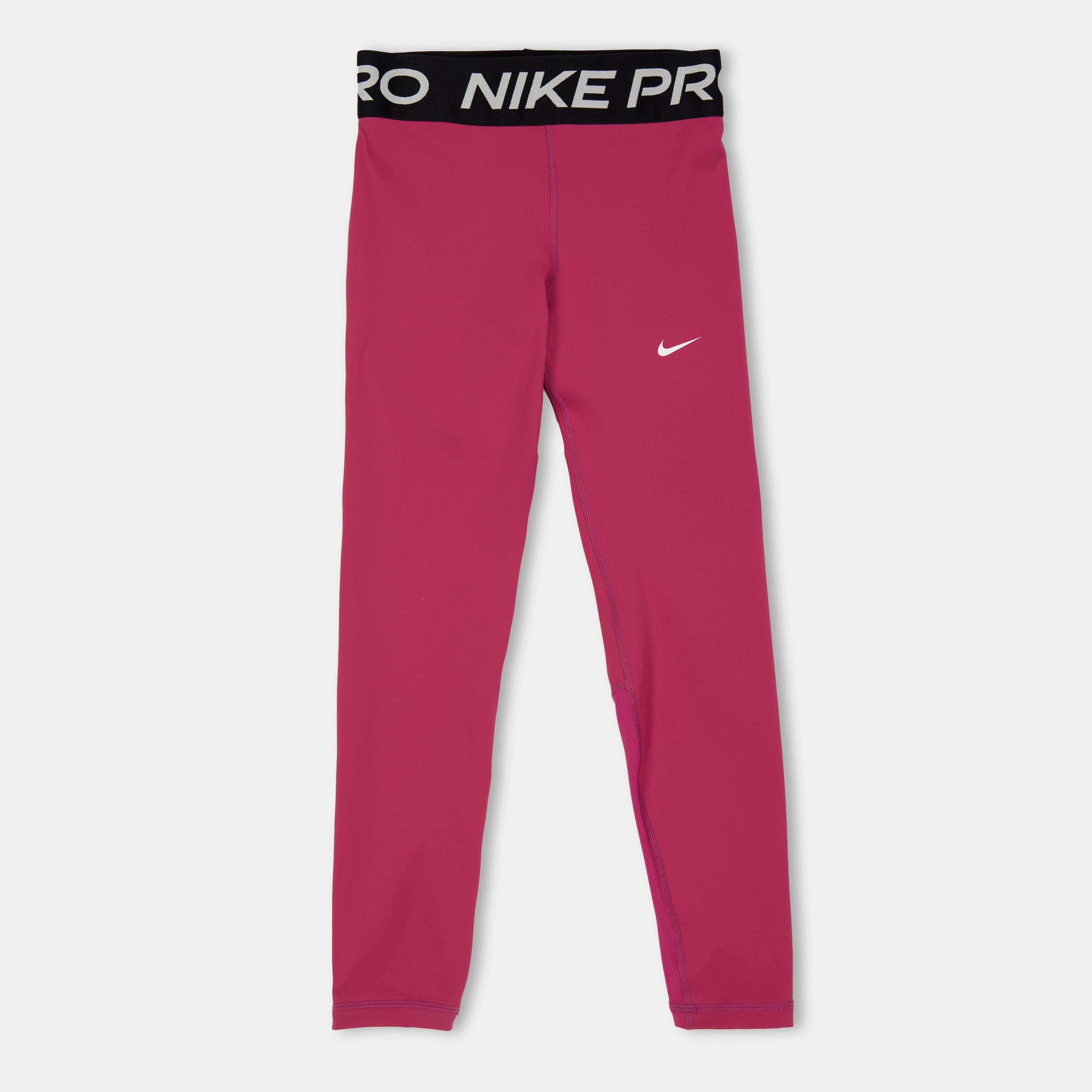 Nike Girls Pro Tights - Sweet Beet - 11-12 (L)