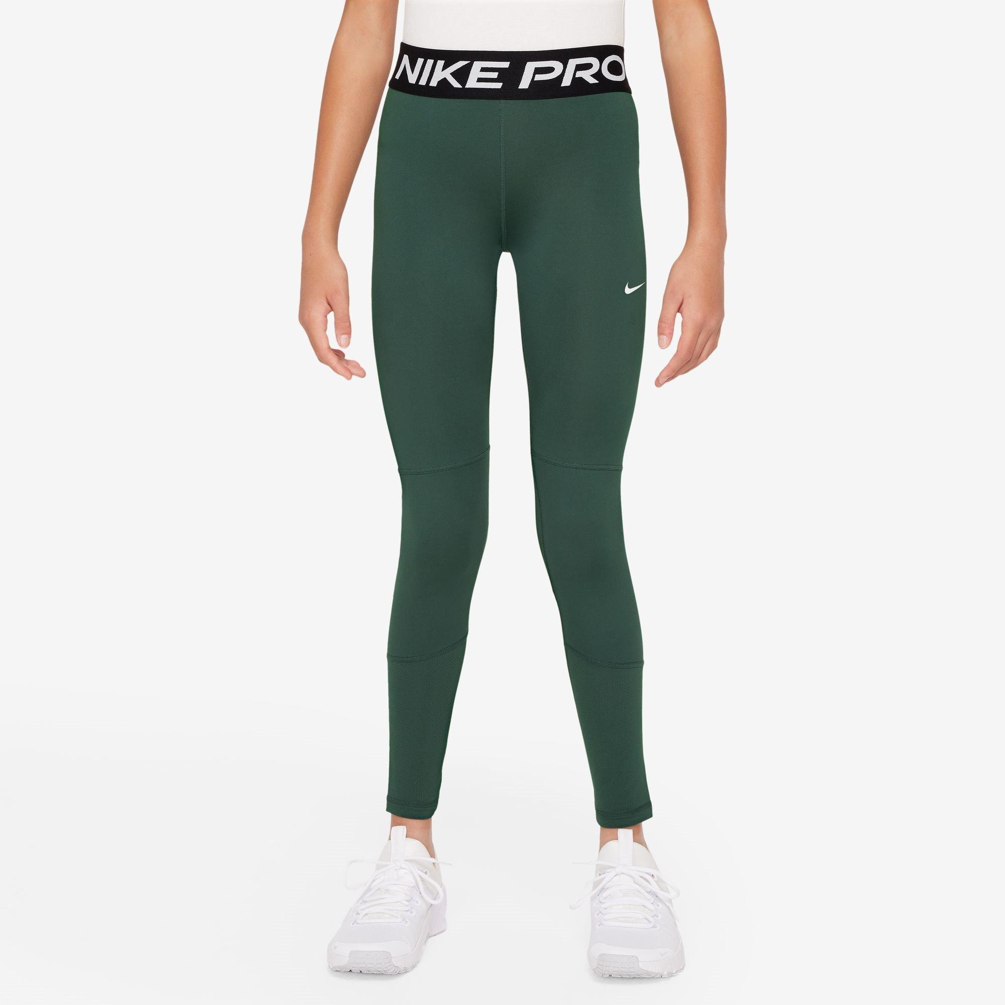 Nike Girls Pro Tights - Fir - 11-12 (L)