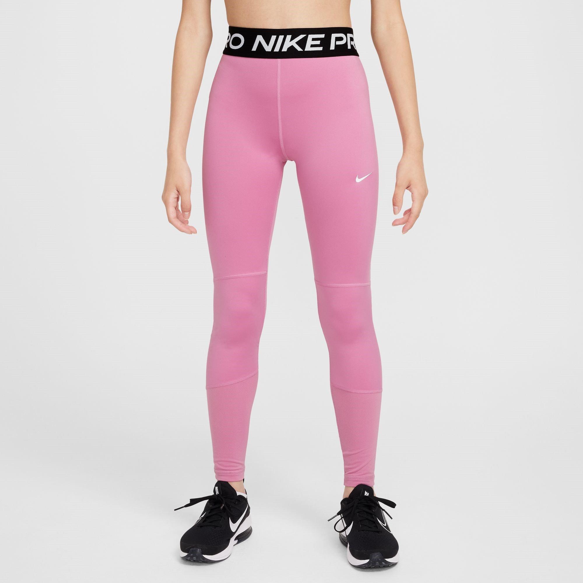 Nike Girls Pro Tights - Flamingopnk - 11-12 (L)