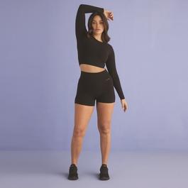 USA Pro Sleeve Seamless Crop Top