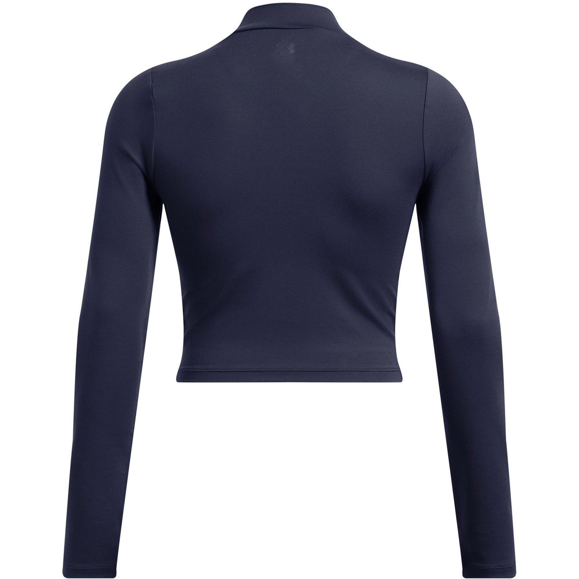 Blue - Under Armour - Women's Meridian Long-Sleeve Performance Gym Top - 2