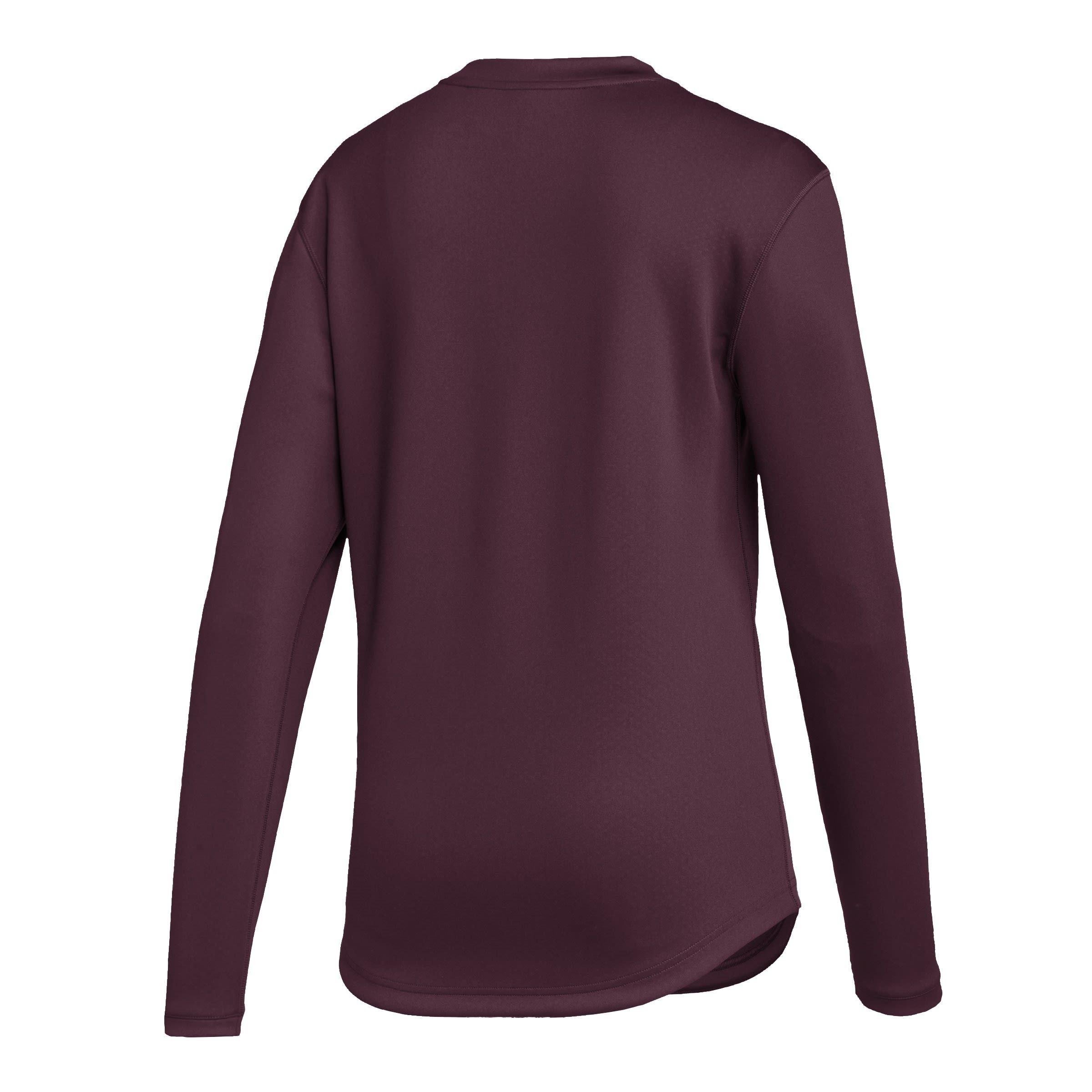 Kastanienbraun - adidas - Training Long Sleeve Top Womens - 2