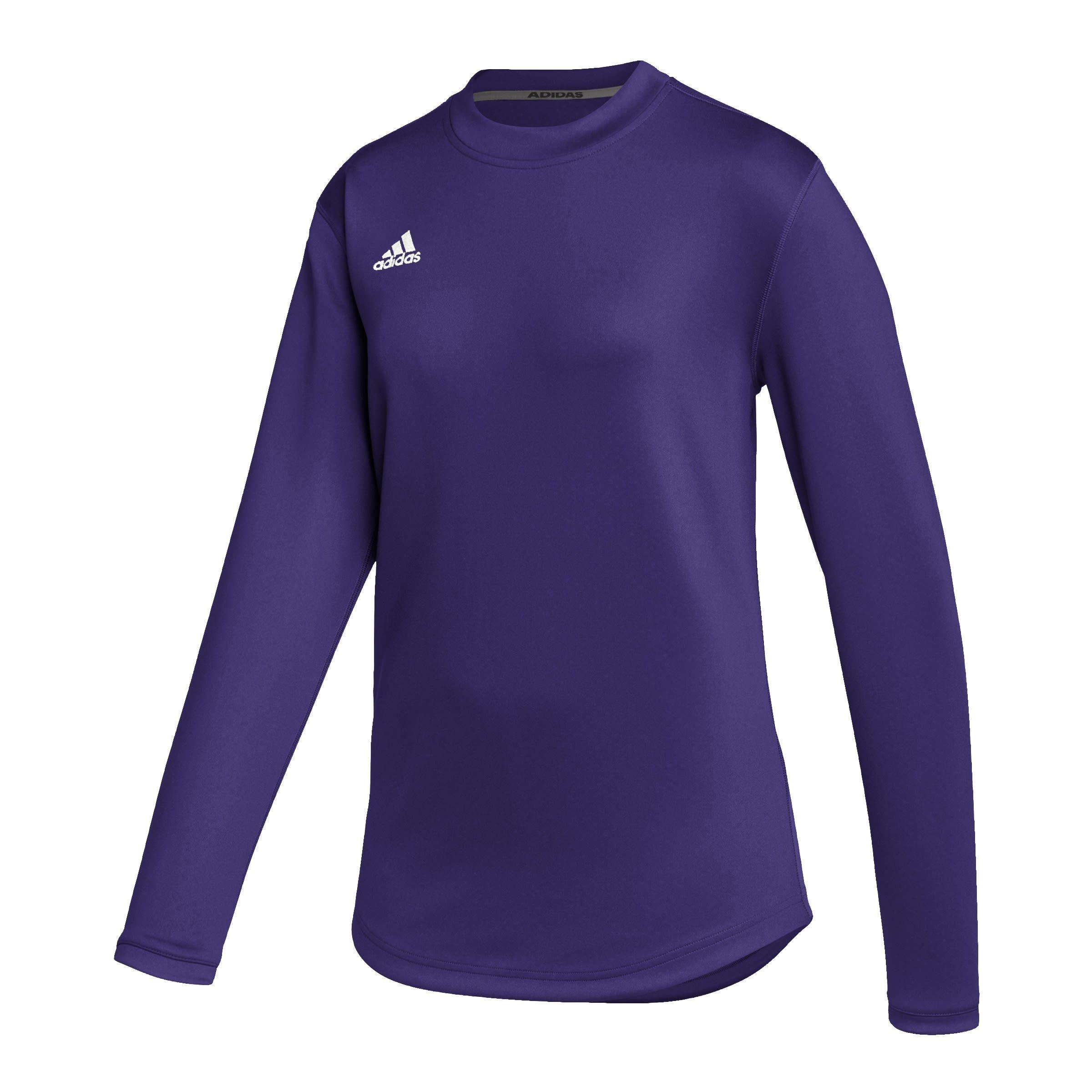 Adidas Women's Training Long Sleeve Top - Purple - 10 (S)